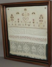 FRAMED EMBROIDERED SHOW TOWEL