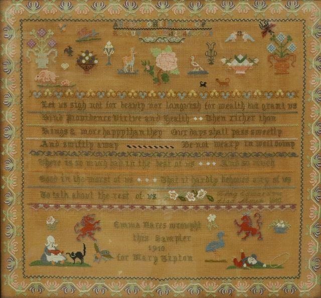 FRAMED EMMA MARES 1910