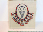 FRAMED ETHNIC NECKLACES, STONE