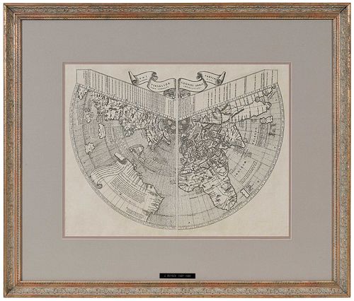 FRAMED FACSIMILE JOHANNES RUYSCH