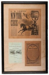 FRAMED FOREPAUGH AND L.B. LENT