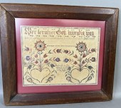 FRAMED FRAKTUR VORSCHRIFFT ATT
