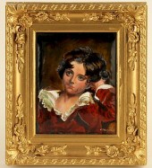 FRAMED FRENCH F.J. CARMONA ENA