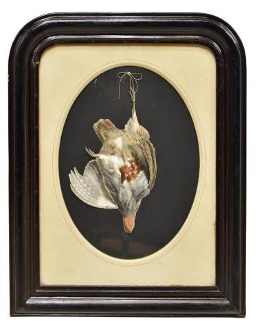 FRAMED FRENCH TROMPE L'OEIL GAME