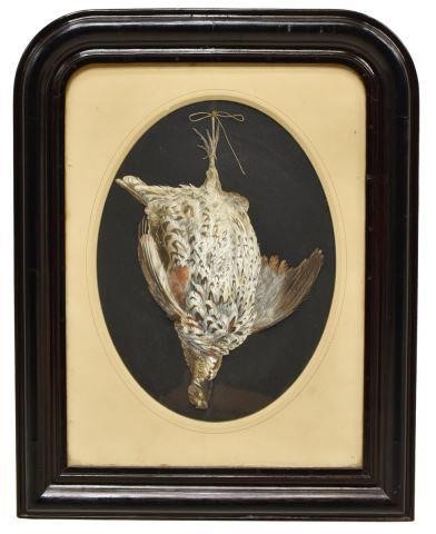 FRAMED FRENCH TROMPE L'OEIL GAME