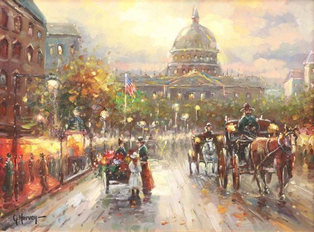 FRAMED G. HARVEY 'CAPITAL