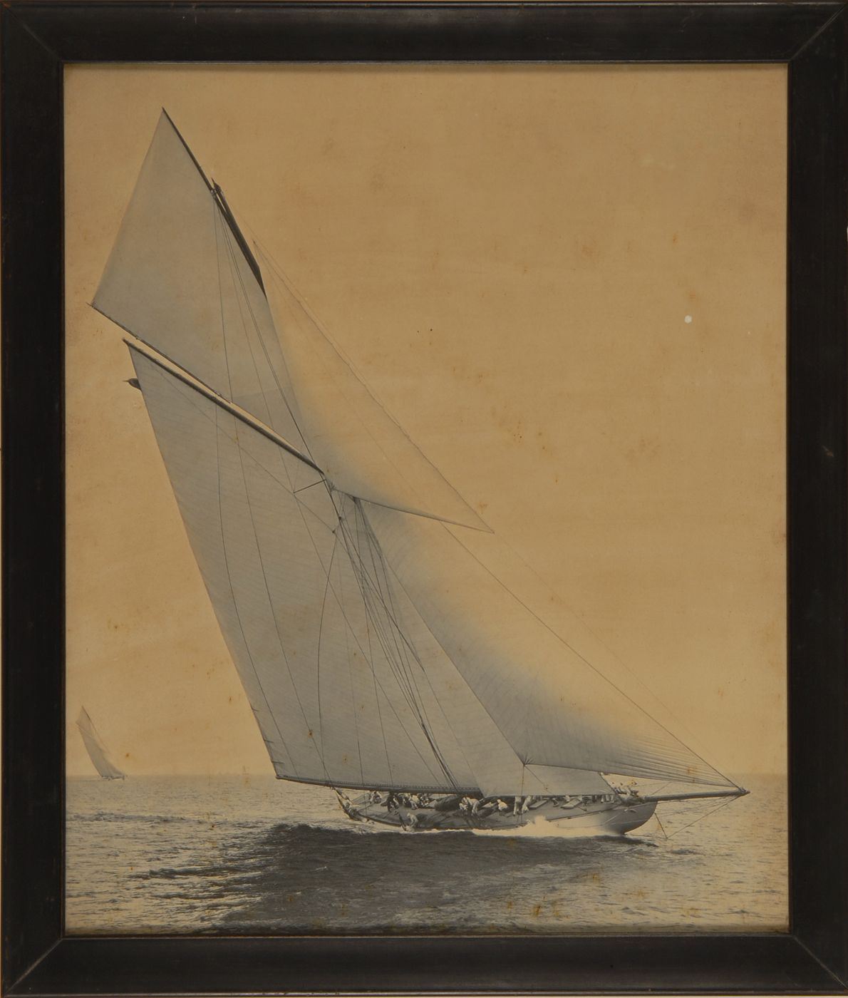 FRAMED GELATIN SILVER PRINT BY C.E.