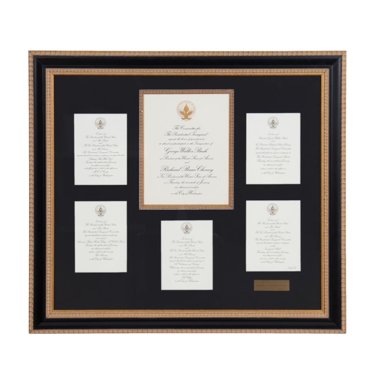 FRAMED GEORGE W. BUSH