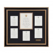FRAMED GEORGE W. BUSH INAUGURA