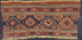 FRAMED HAND-WOVEN TURKOMAN KIL