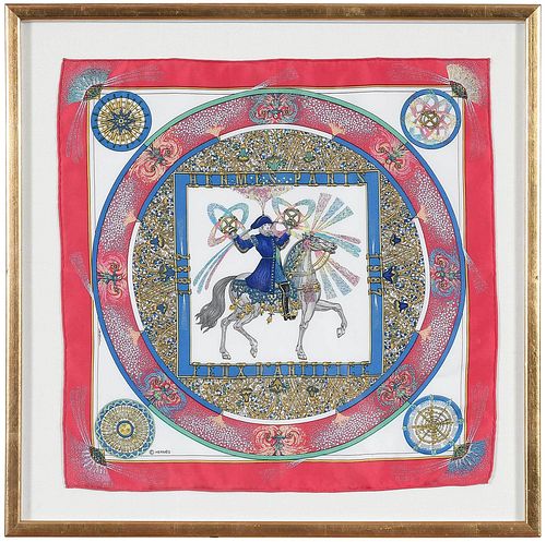 FRAMED HERMES FEUX D'ARTIFICE