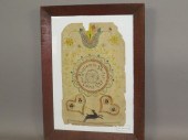 FRAMED INK & WATERCOLOR BOOKPL