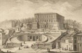 FRAMED ITALIAN ETCHING OF PALA