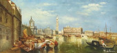 FRAMED ITALIAN LANDSCAPE PAINT
