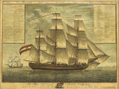 FRAMED ITALIAN MARINE PRINT OF
