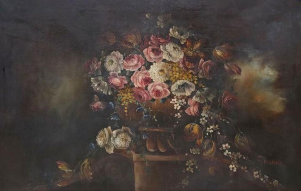 FRAMED ITALIAN SCHOOL STILL LIFE