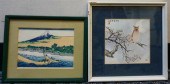 FRAMED JAPANESE WOODBLOCK AND