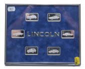 FRAMED LINCOLN CARS- 6- 1 OUNC