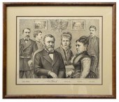 FRAMED LITHOGRAPH, ULYSSES GRA
