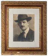 FRAMED LOBBY PORTRAIT OF BLACK