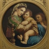 FRAMED MADONNA DELLA SEGGIOLA