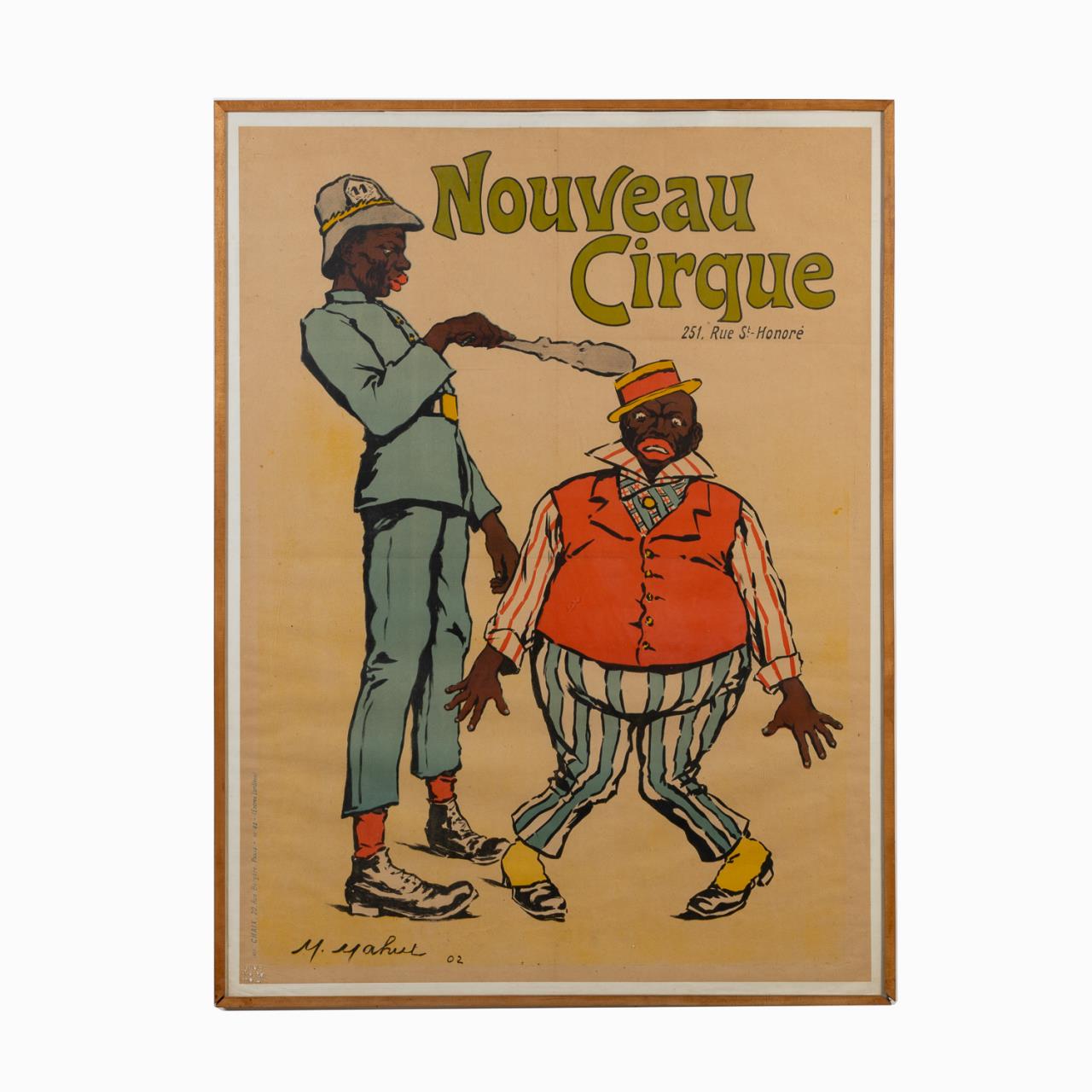 FRAMED MAURICE MAHUL "NOUVEAU