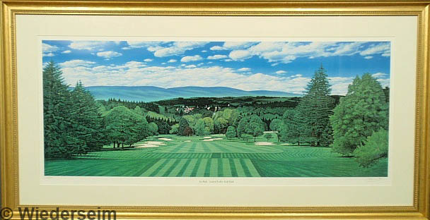 Framed Michael Lane limited edition