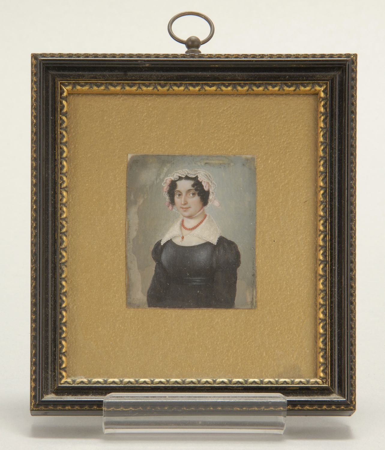 FRAMED MINIATURE PORTRAIT ON