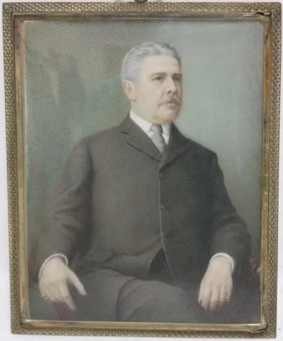 FRAMED MINIATURE PORTRAIT