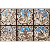 FRAMED MINTONS, TENNYSON'S IDY