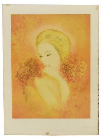 FRAMED MODERN ARTIST'S PROOF PRINT,