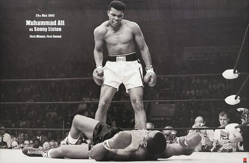 FRAMED MUHAMMAD ALI V. SONNY LISTON