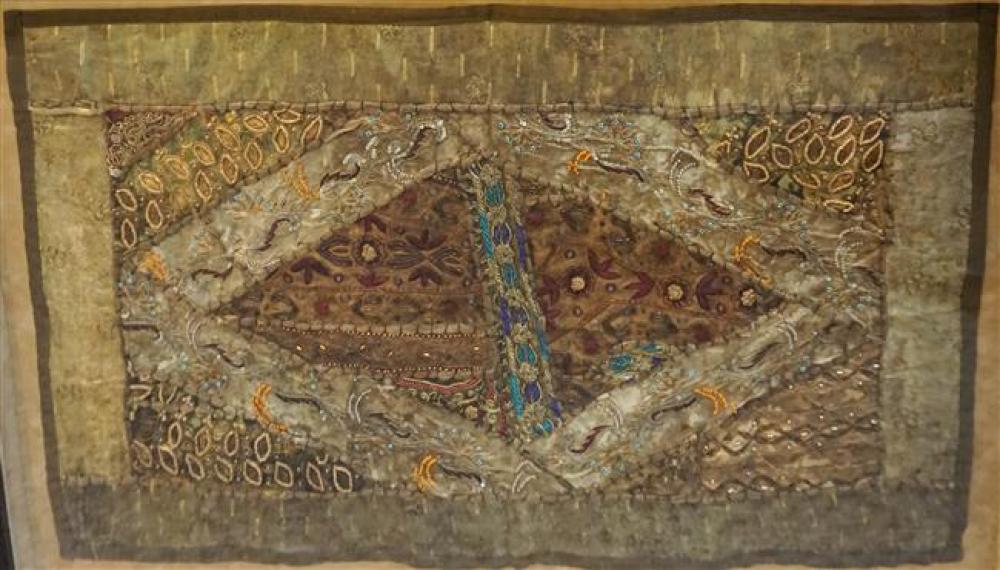 FRAMED NEAR EASTERN EMBROIDERED