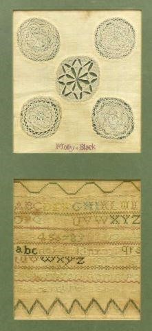 FRAMED NEEDLE LACE & NEEDLEPOINT