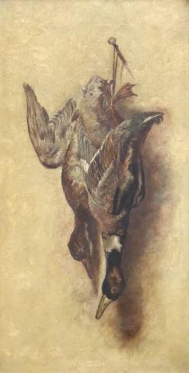 FRAMED OIL PAINTING ON CANVAS