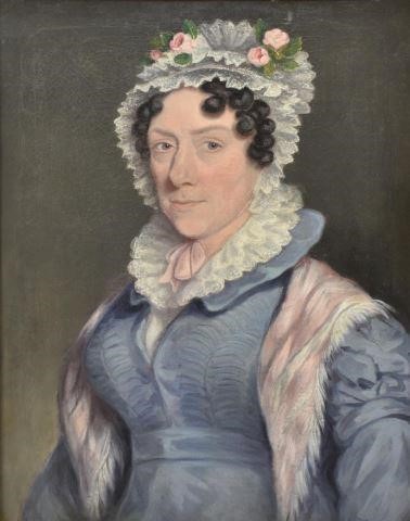FRAMED OIL PAINTING PORTRAIT OF A