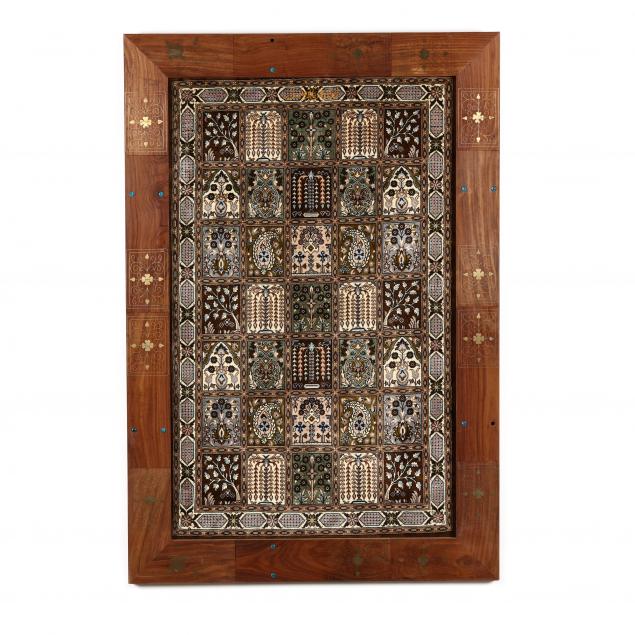 FRAMED ORIENTAL GARDEN DESIGN 