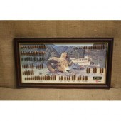 Framed original Speer bullet b