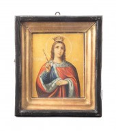 FRAMED ORTHODOX ST. CATHERINE