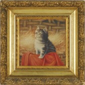 FRAMED PAINTINGAmerican 19th C