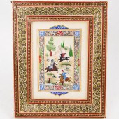 FRAMED PERSIAN PICTURE FRAME P