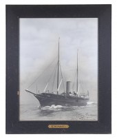 FRAMED PHOTO OF J.P. MORGAN'S