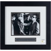 FRAMED PHOTOGRAPH OF ANDY WARH