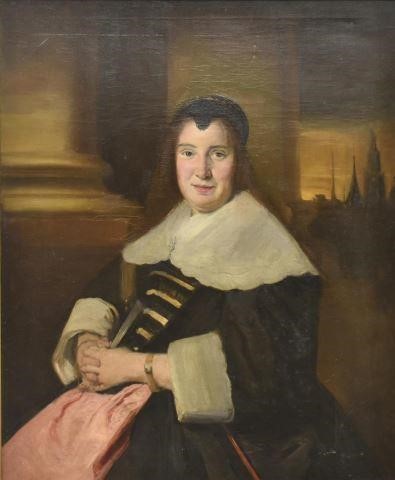 FRAMED PORTRAIT OF A WOMAN AFTER