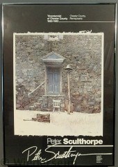 Framed poster depicting Peter