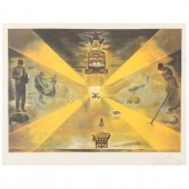 FRAMED PRINT AFTER SALVADOR DA