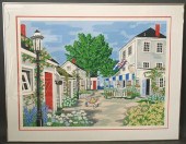 Framed print "Morning Glory Ca