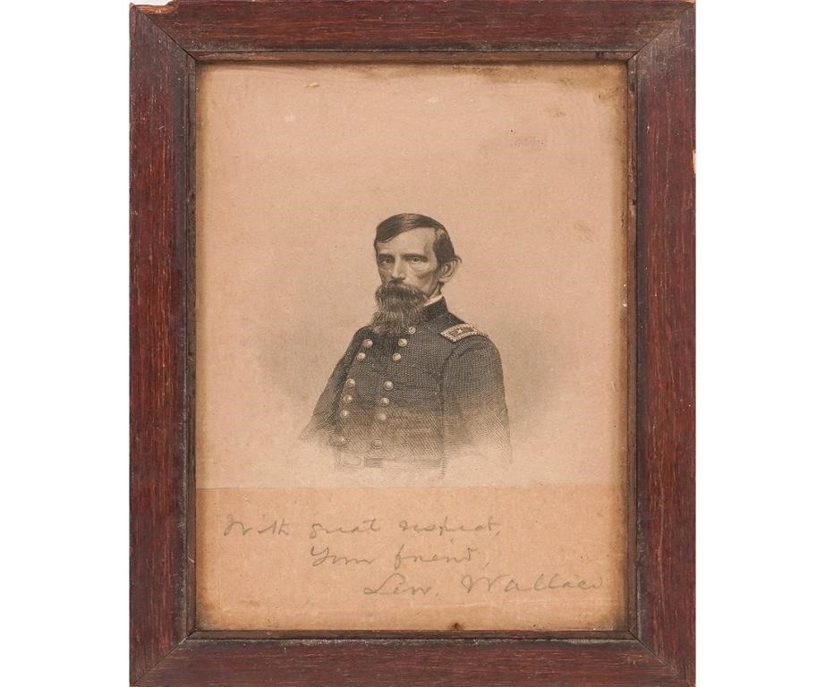 Framed print of Civil War General