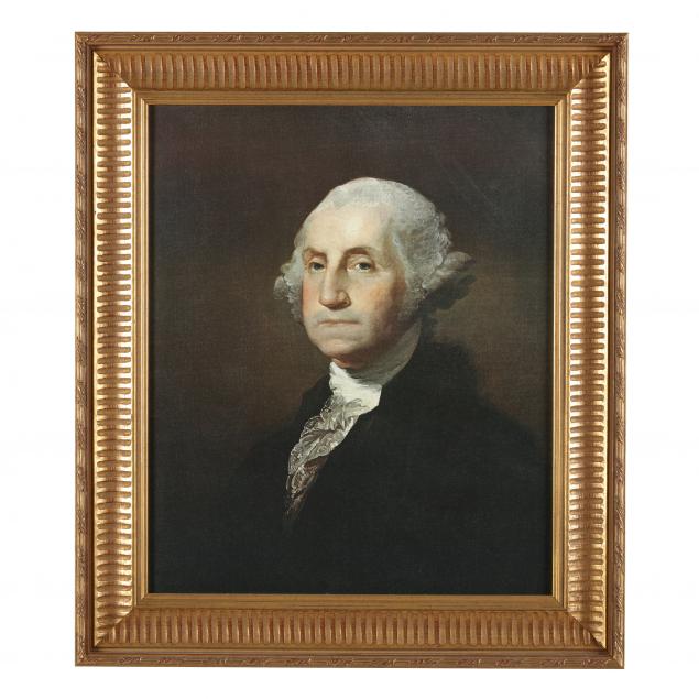 FRAMED PRINT OF GEORGE WASHINGTON