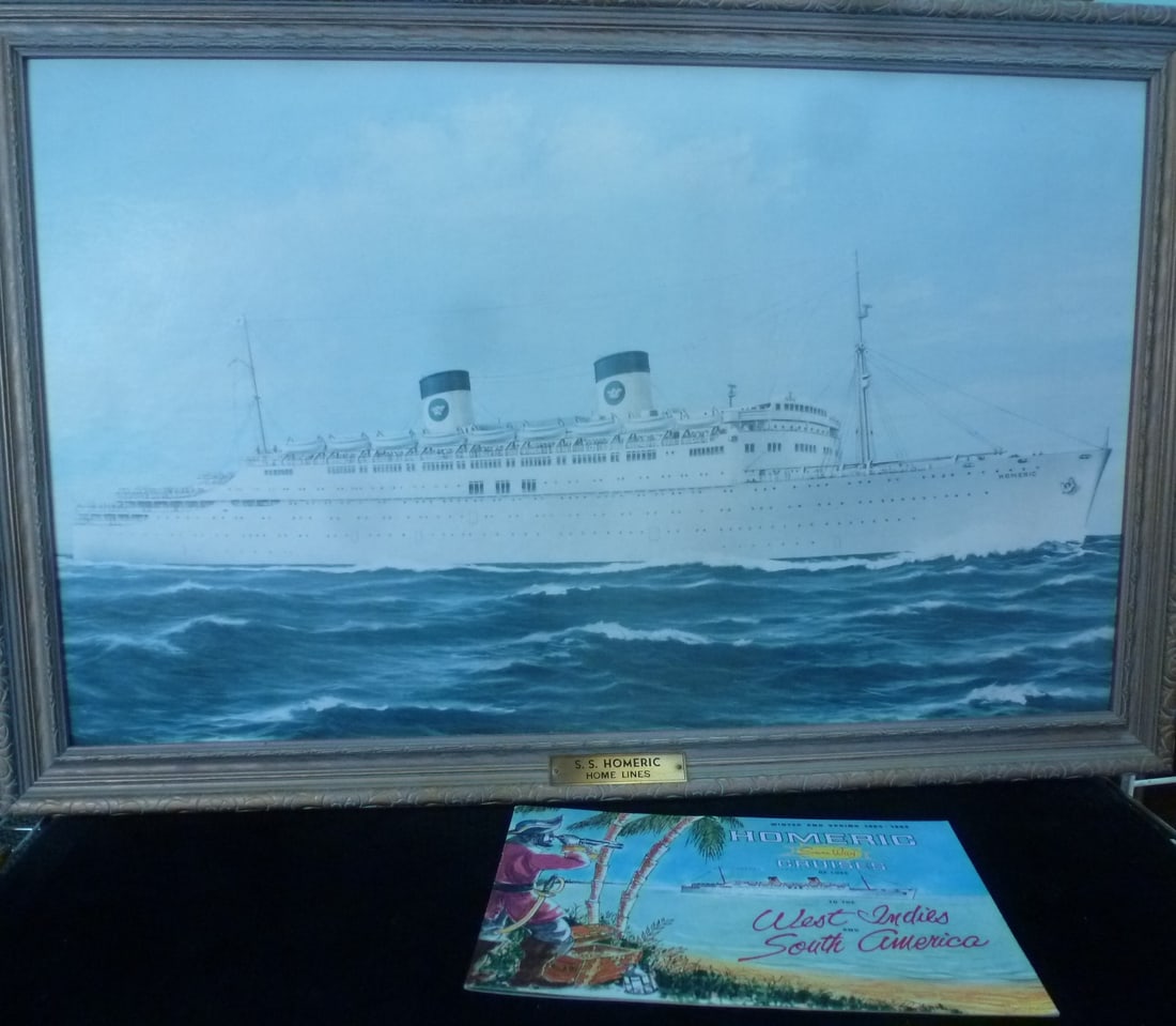 FRAMED PRINT OF HOME LINES SS